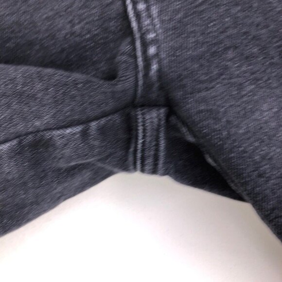 Free People 25 Black Denim Skinny Straight Jeans 25 - Picture 5 of 10